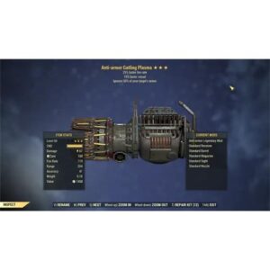 GATLING PLASMA 25% FASTER FIRE RATE 15% RELOAD BUNDLE